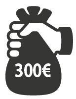 Prestamos hasta 300 euros con Wannacash